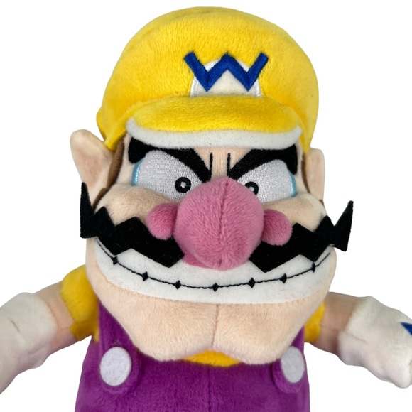 Little Buddy Wario Plush Super Mario Bros. 9" Nintendo Original 2012 Clean EUC - Picture 6 of 8